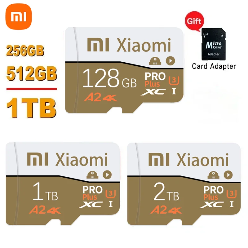 Xiaomi-tarjeta de memoria Micro TF Original para Nintendo Switch, tarjeta SD de alta velocidad de 128GB, 256GB, 512GB, 1TB, 2TB, Ps4, Ps5