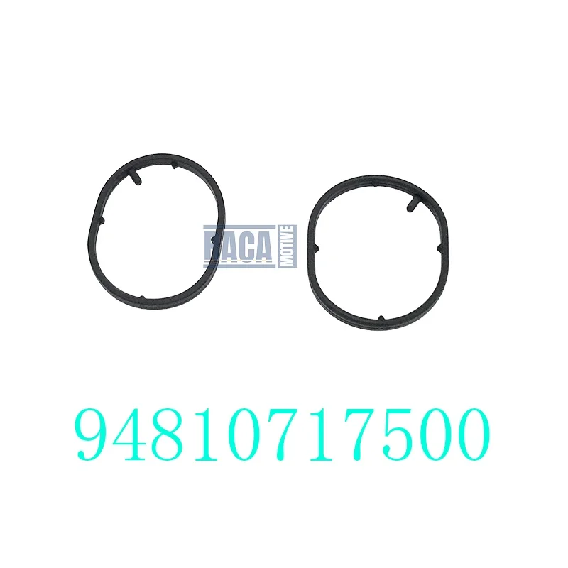 2PCS Oil radiator sealing ring For Porsche 911 Cayman 991 992 Cayenne 9PA 981 987 94810717500 948 107 175 00