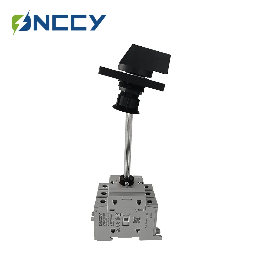 

ONCCY AC Isolation Switch, 800V 80A AC lsolator Door interlock ,Disconnector Switches, Din Rail Mounting