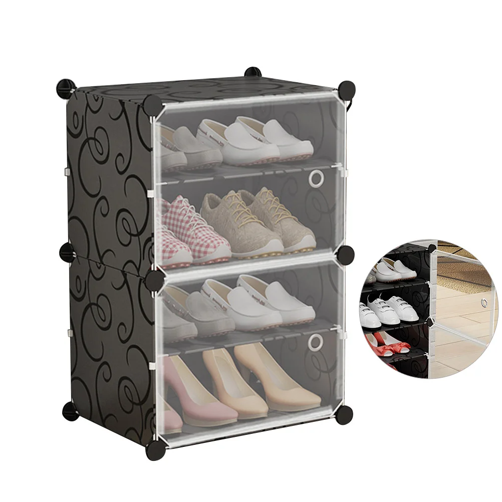 

Storage Pull Out Drawers Slippers Holder Shoe Rack Creative Shoes Cabinet for Closet