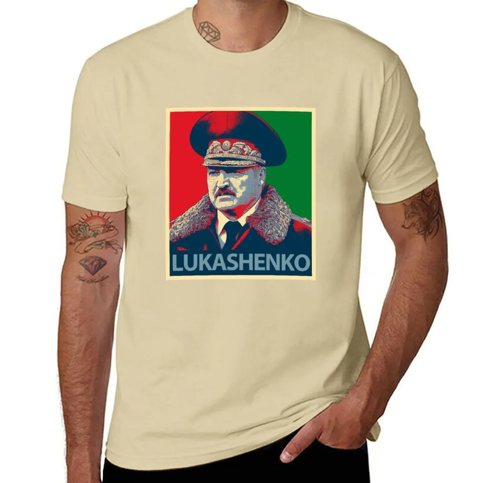 vintage clothes vintage t shirt Men\'s cotton t-shirt New Lukashenko T-Shirt