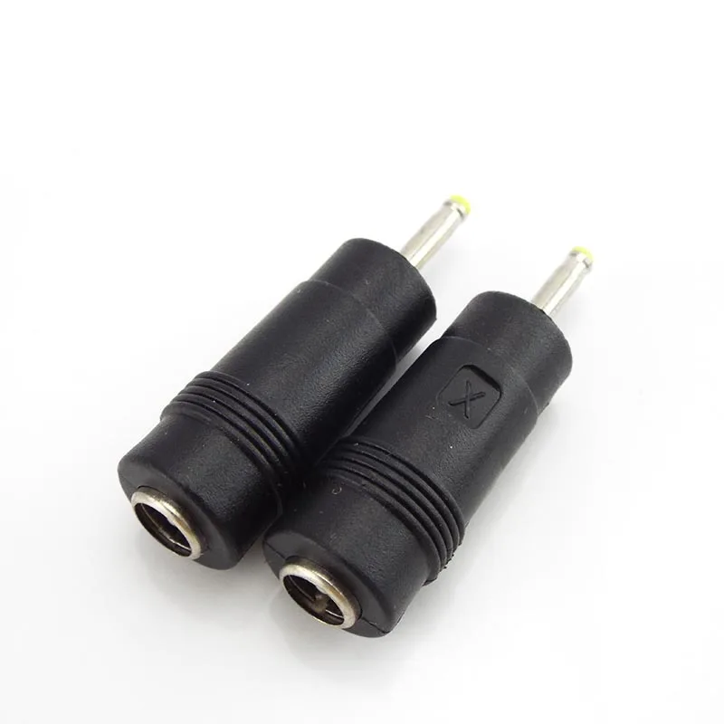 Male to Female Connectors DC Power Adapter PC tablet Power Charger Adaptor Jack Plug 2.5X0.7mm to 5.5*2.1mm E1