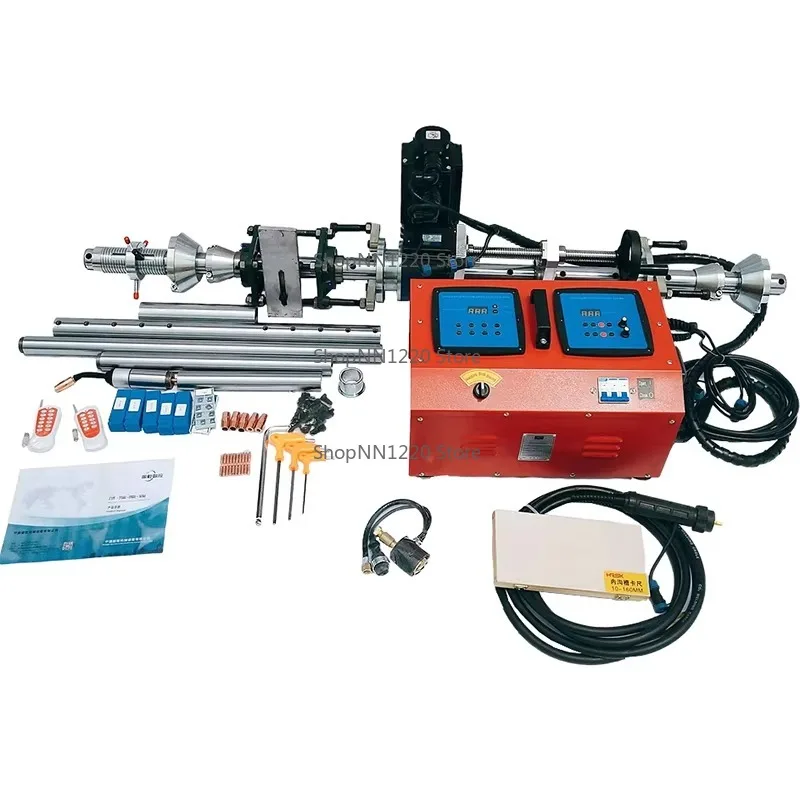 Portable 2-in-1 Horizontal CNC Line Boring & Welding Machine Italy Vertical Type with Elongated Hole Option