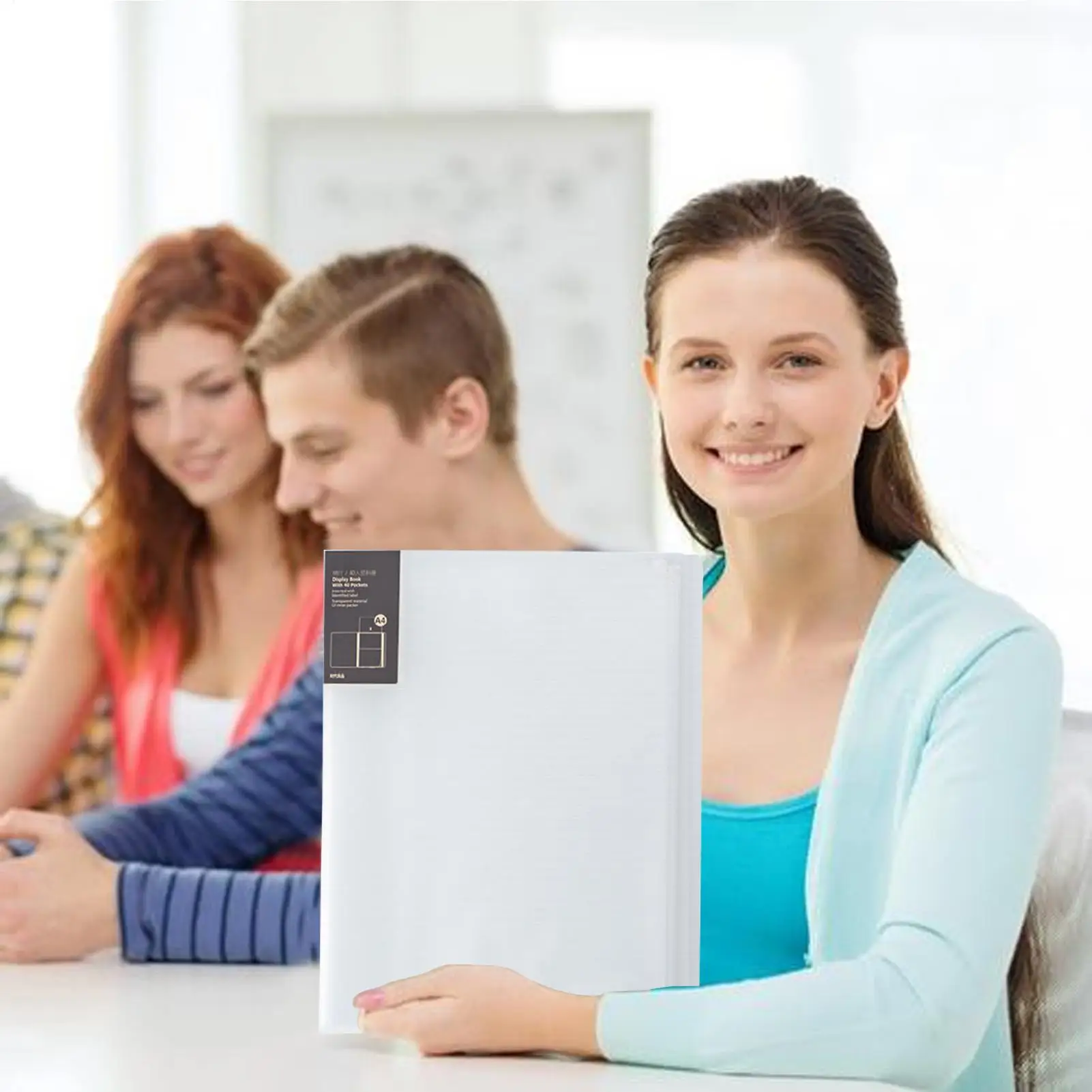 

File Folders A4 Binder Storage File Organizer For Home College School Classroom Meeting Room Retail Counter Small Business