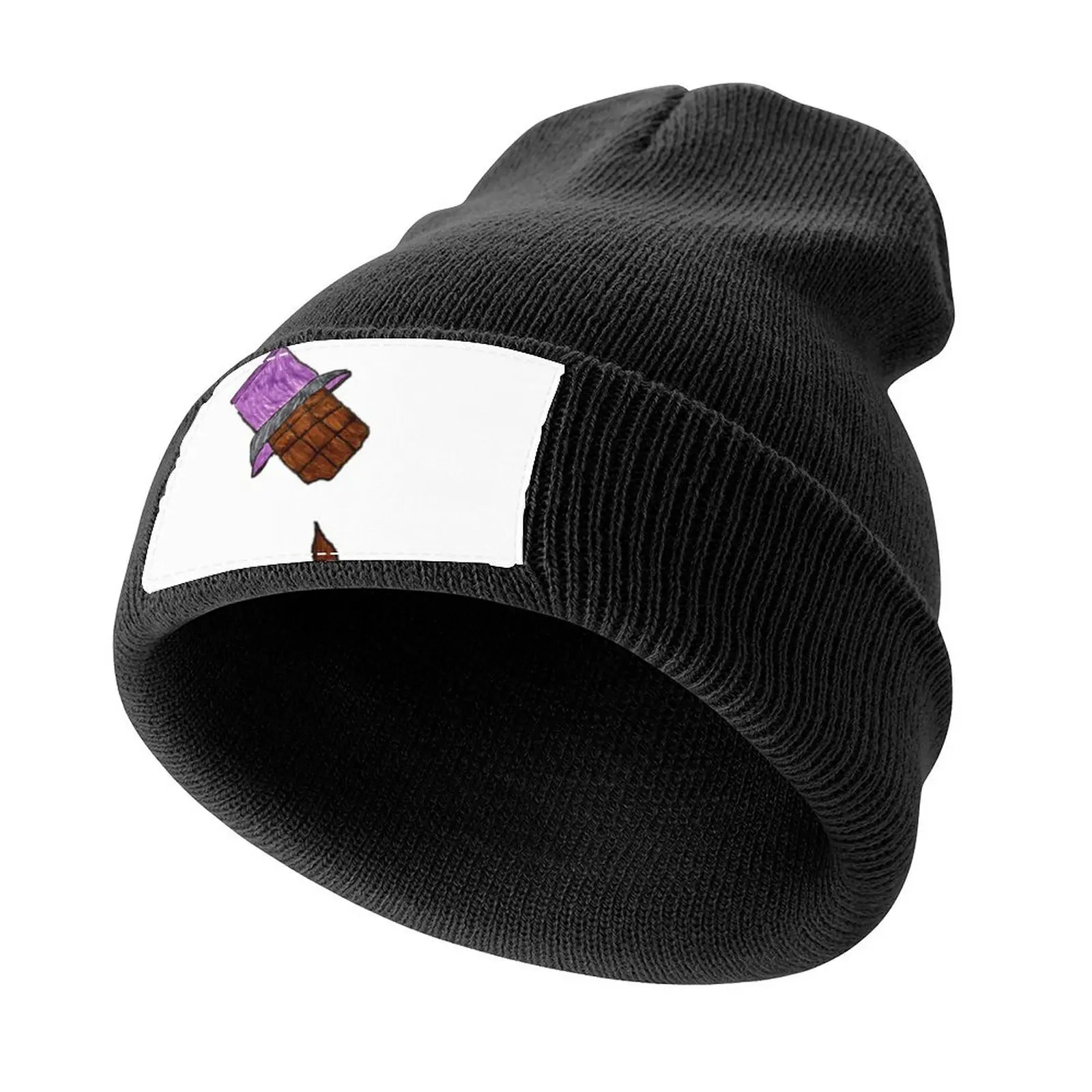 Chocolate Knitted Cap Fashion Beach Visor Gentleman Hat funny hat Men Golf Wear Women's