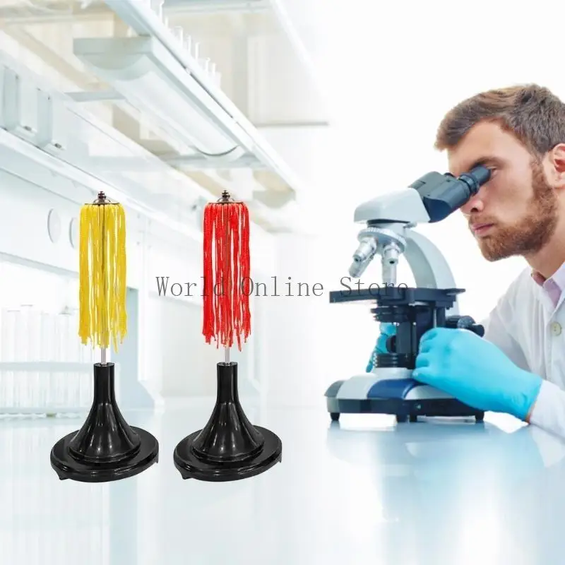 

2Pcs Static Electricity Detector Stringed Electrostatic Equipment for School Lab and Physics Teaching Demonstration 87HC