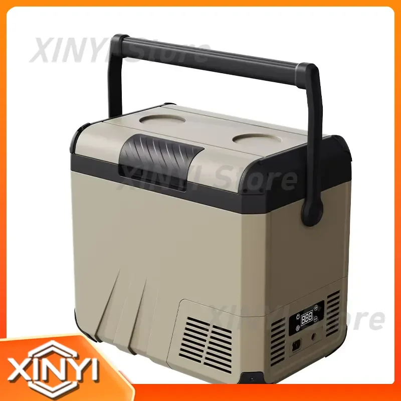 18L Outdoor Portable Car Refrigerator Compressor Freezing Micro Car Truck Travel Refrigeration Frozen Home