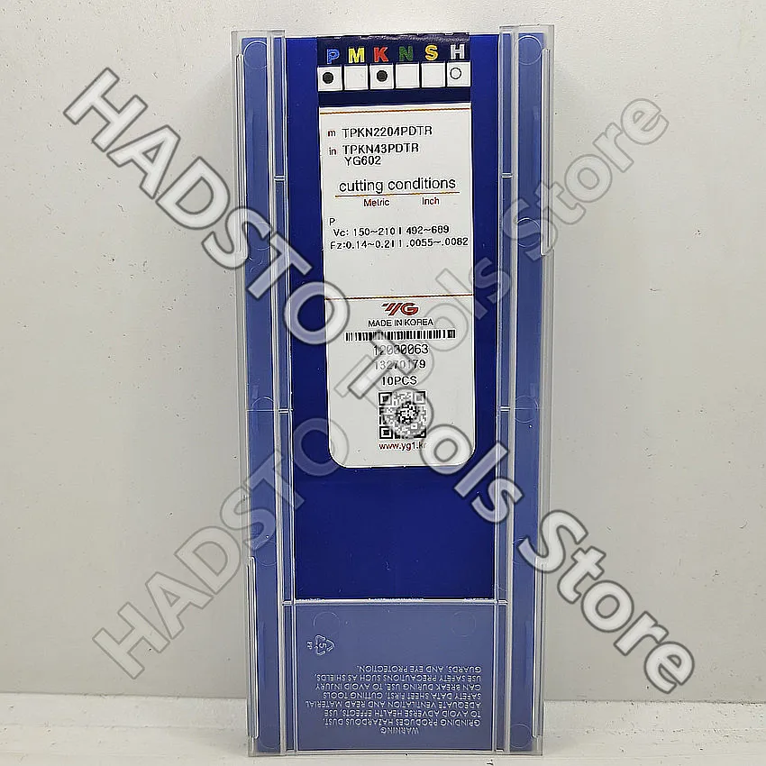 TPKN2204PDTR YG602/TPKR2204PDTR YG602 TPKN TPKR TPKN2204 TPKR2204 TPKN43 TPKR43 الأصلي يغ باستخدام الحاسب الآلي كربيد إدراج طحن