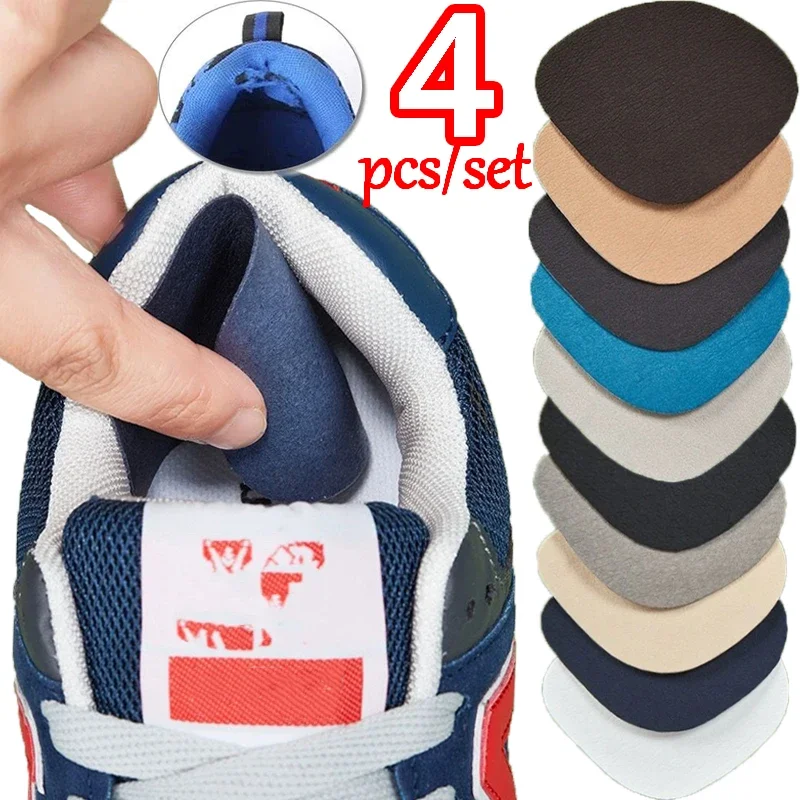 4pcs/set Sports Shoes Patches Tool for Repair Sneakers Insoles Breathable Heel Protector Foot Care Lined Anti-Wear Products