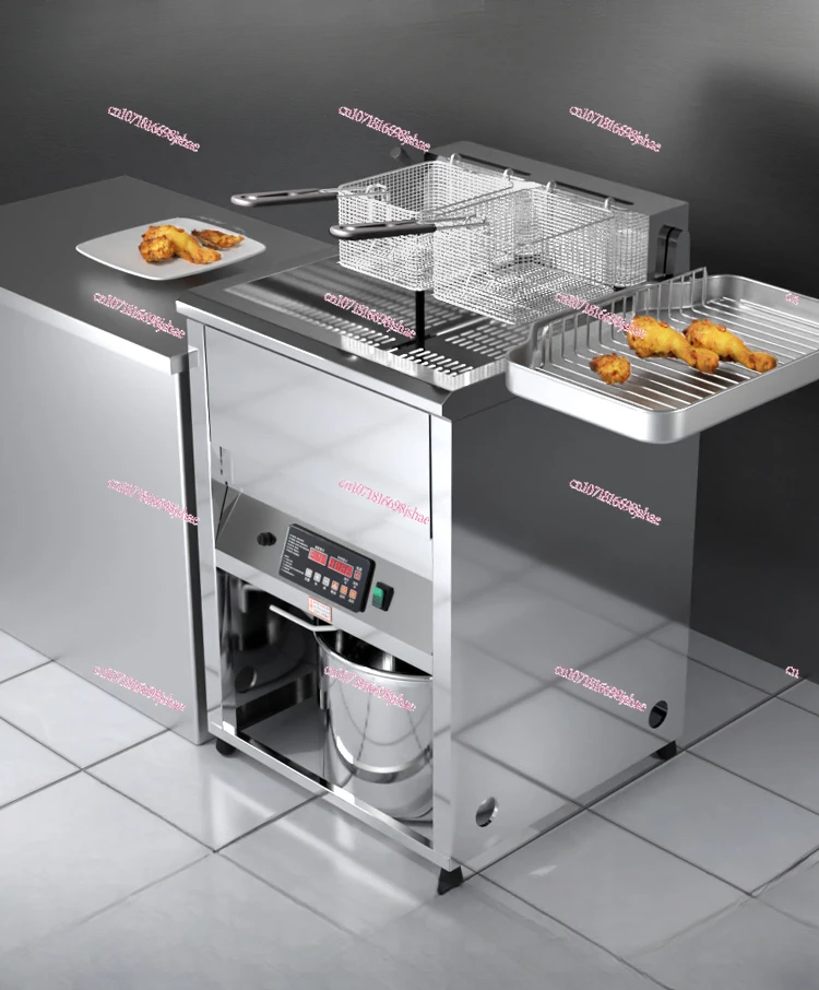 Constant Temperature Fryer Commercial Digital Display Electric Fryer Large Capacity Computer Version