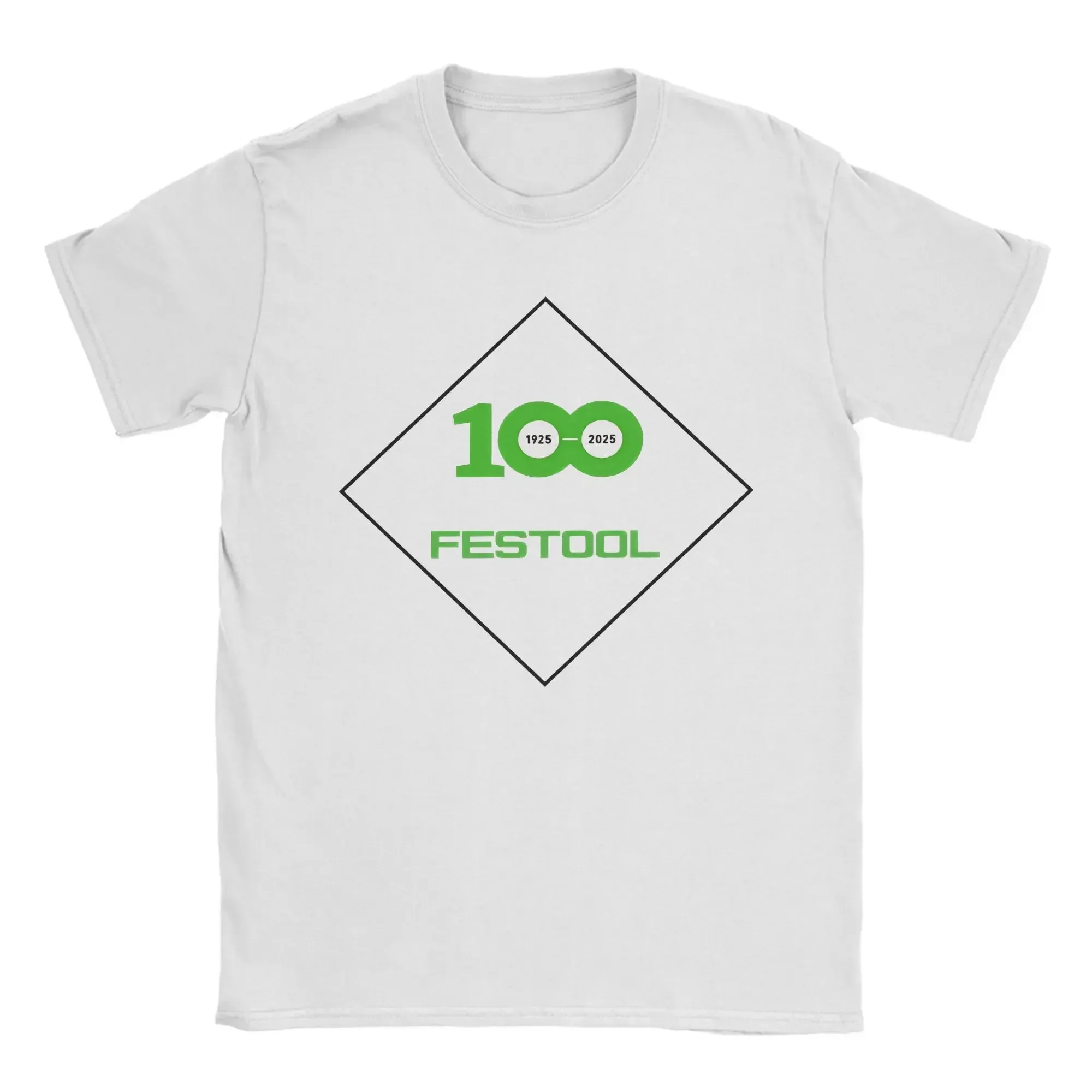 Festool T-Shirt Summer  100% Cotton T Shirts For Men Hip Hop Casual Tshirt Short-Sleeve Street Style Tops