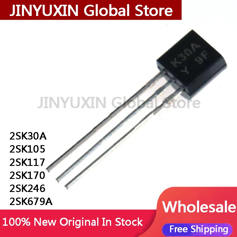 20Pcs 2SK30A 2SK105… - image