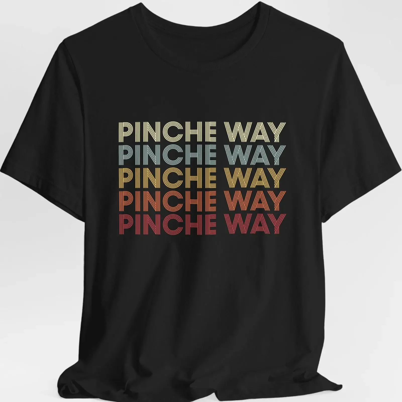 Pinche Way T Shirt Mexican Slang Funny Hispanic s Latino vintage Washed streetwear Comfortable Slightly Top For Everyday Wear
