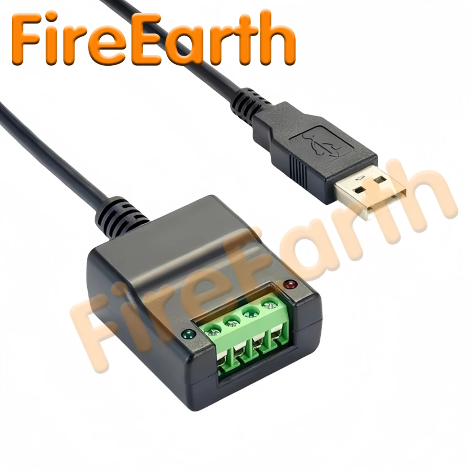 FTDI CHIP USB to RS485/422/232 Wired Terminal Block Serial Converter, 1.5m