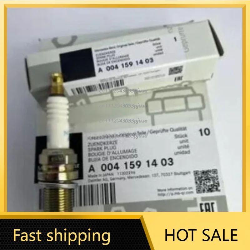 Car and motorcycle nickel alloy spark plug A0041591303 A0001590500 A0041591403