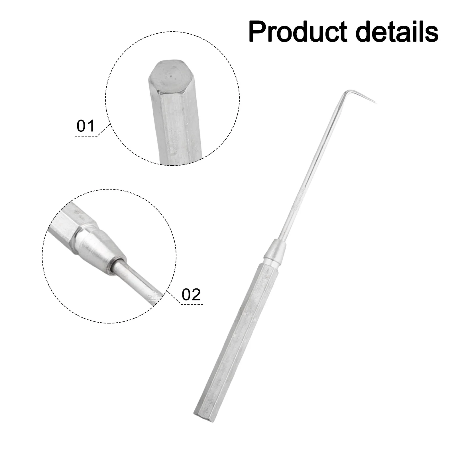 Aluminum Handle Pick Tools Hook And Pick Set for Professional Grade Tools Rust Resistant Material for versatile Automotive Tool