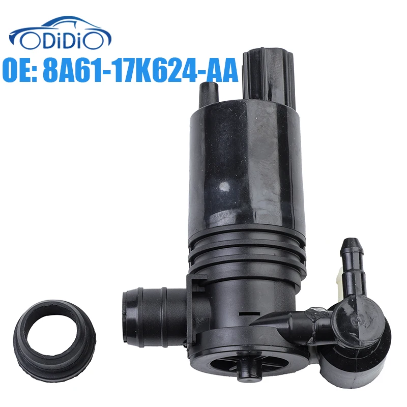 ODIDIO 8A61-17K624-AA 8A6117K624AA Windshield Washer Pump For Ford Edge Explorer Fiesta VI Hatchback