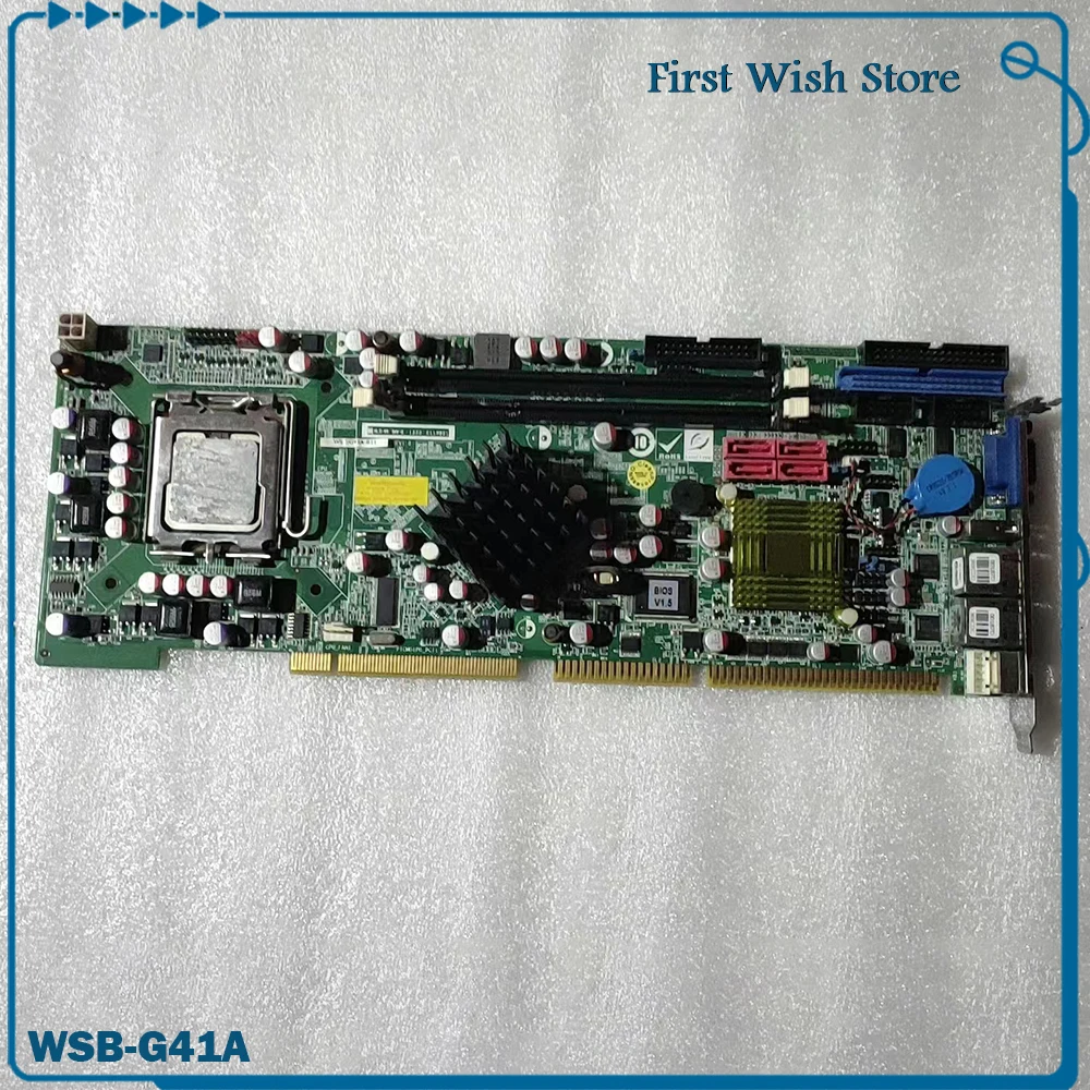 

For IEI Dual-network-port industrial motherboard WSB-G41A WSB-G41A-R11