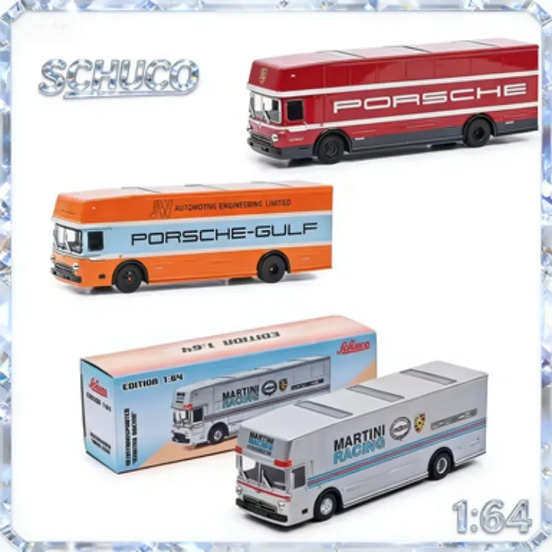 

SCHUCO 1:64 Martini Cast Alloy Transport Vehicle Model, Boys' Gift, High-end Static Collection Decorative Piece for Adults.