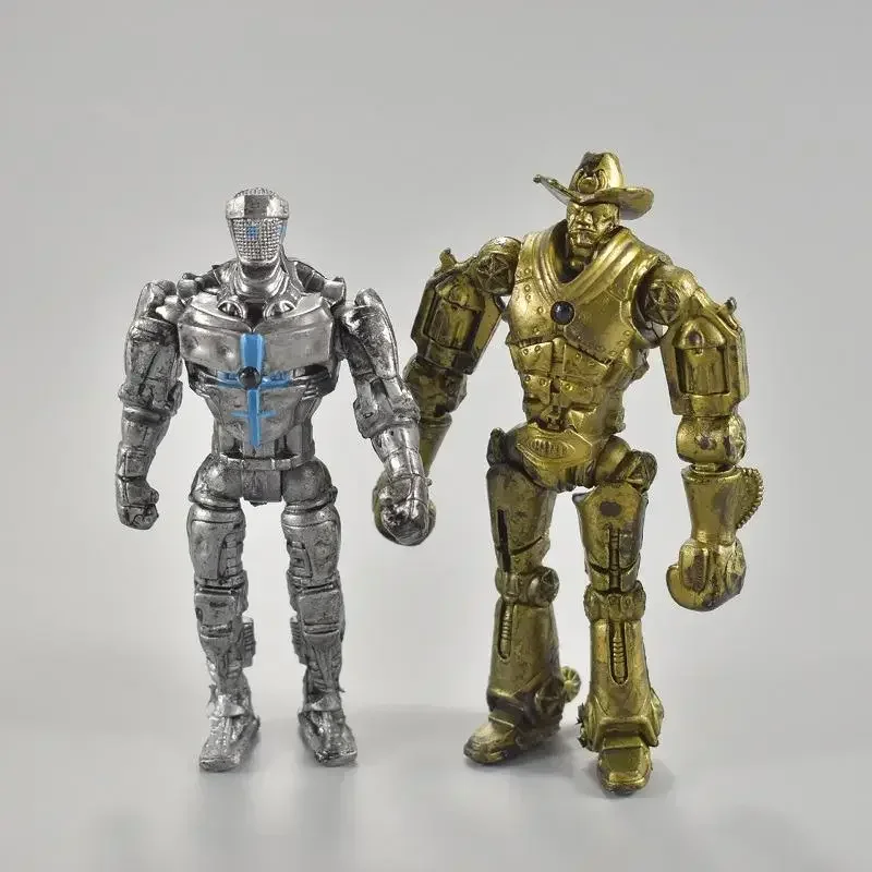 13cm 8pcs/Set EA30-20 Real Steel Zeus Atom Midas Adam Raider Robot Model Toys Gift Action Figure Hobby Decoration Doll Toys