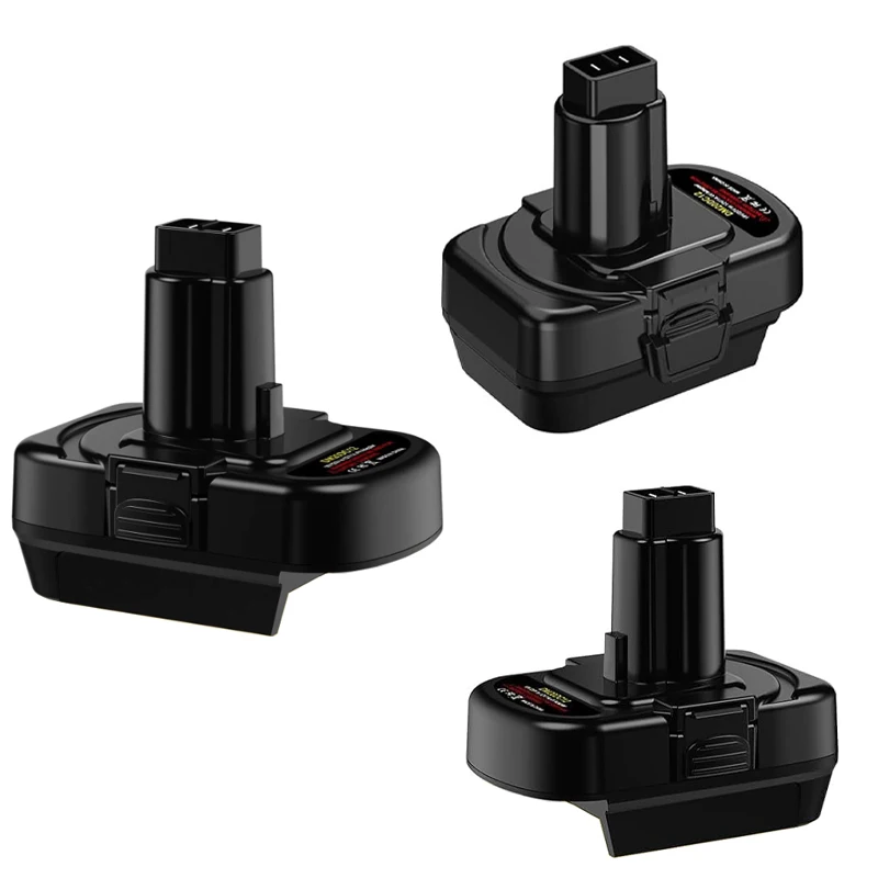 12V Ni-MH Power Tools Battery Adapter for Dewal，12V/14.4V Tools Convert for Dewal，20V for Milwaukee，18V Lithium Battery