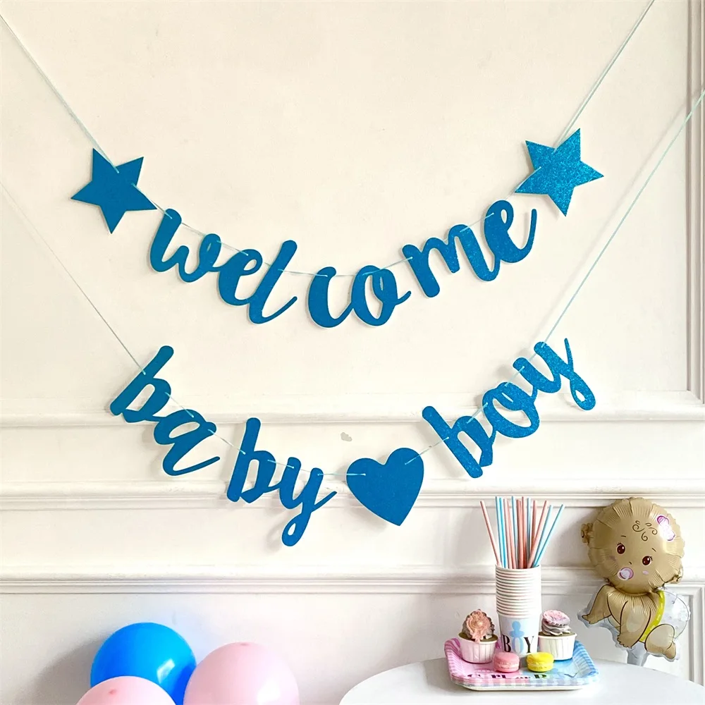 Baby Shower Decoration Mommy To Be & Dad To Be Pink /Blue Badge Shoulder Strap Sash Set Baby Gender Reveal DIY Party Supplies