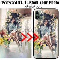 Custom Personalized Logo TPU Phone Case for IPhone 15 14 11 12 13 Pro XS MAX XR Thickening Transparent Resistance To Fall Off