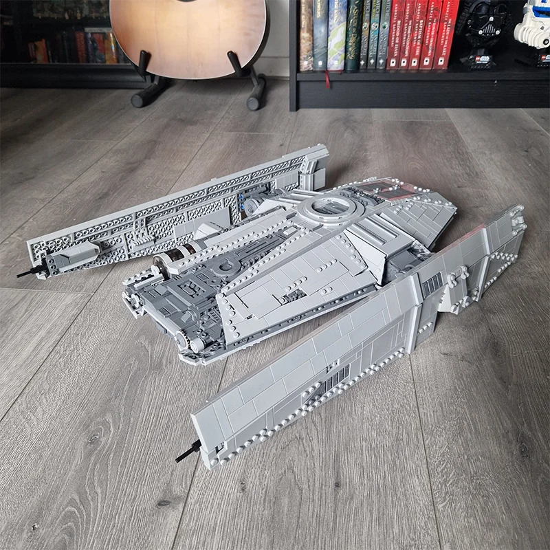 3013pcs MOC Luthen S Fondor Haulcraft Star Battle Model Building Blocks Room Decor Tabletop Ornament Collection Gift For Adults