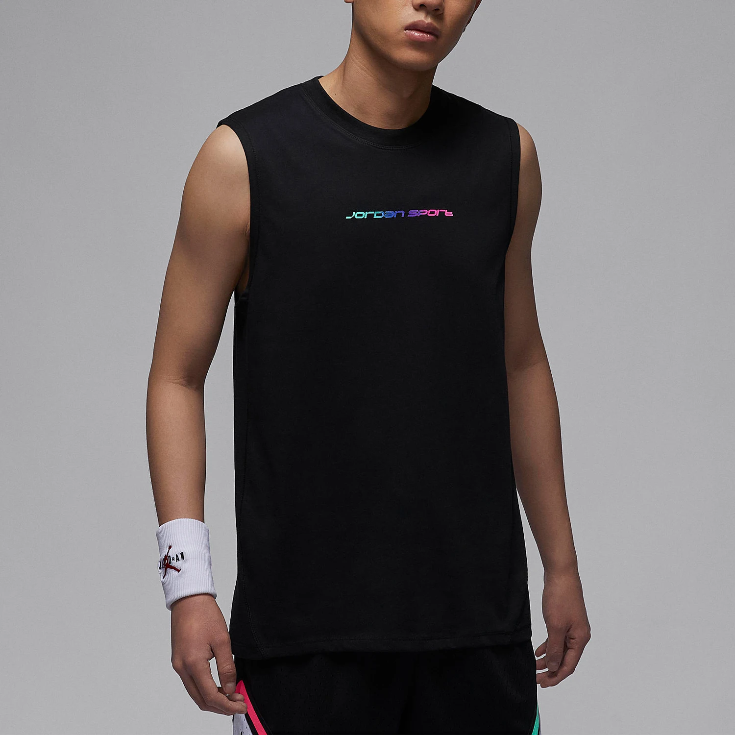 

Nike Official Genuine JORDAN Men's Round Neck Basketball Sleeveless Vest HF6590-010