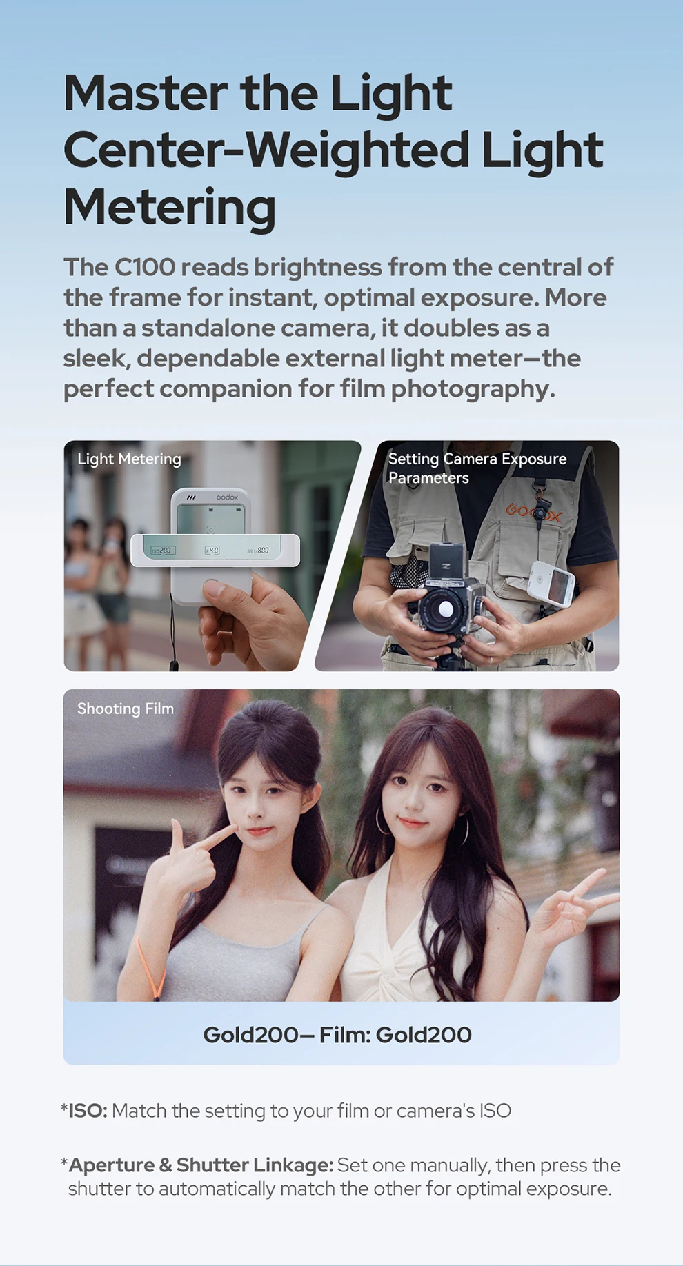 Godox C100 Transparenter Sucher, transparente Smart-Kamera, nahtloses HuD-Display, Vlog, Aufnahmen machen, Geschenke, Spielzeug für Mädchen und Kinder – Detail 5