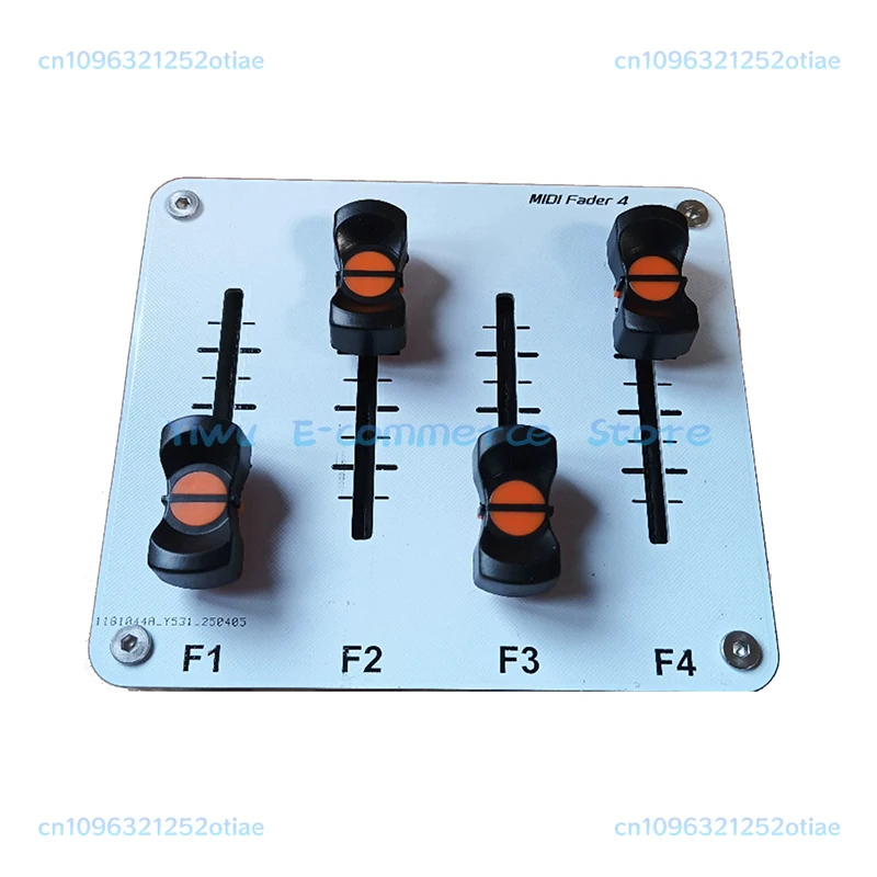 4-Way MIDI Push Rod 42mm Stroke Fader Custom CC Information USB Interface Music Host Software Controller BB