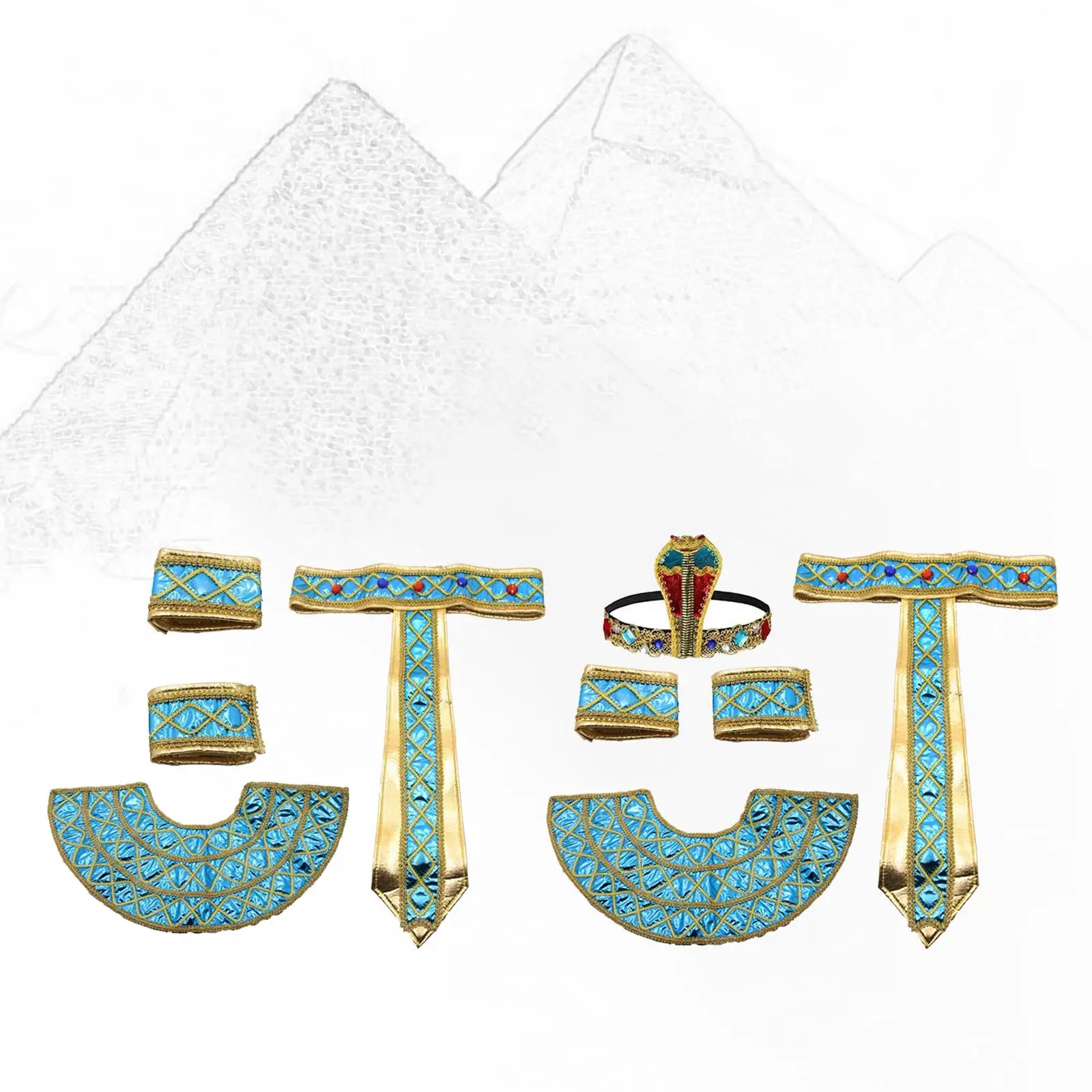 

Аксессуары для женских египетских костюмов для праздничных нарядов и Хэллоуина