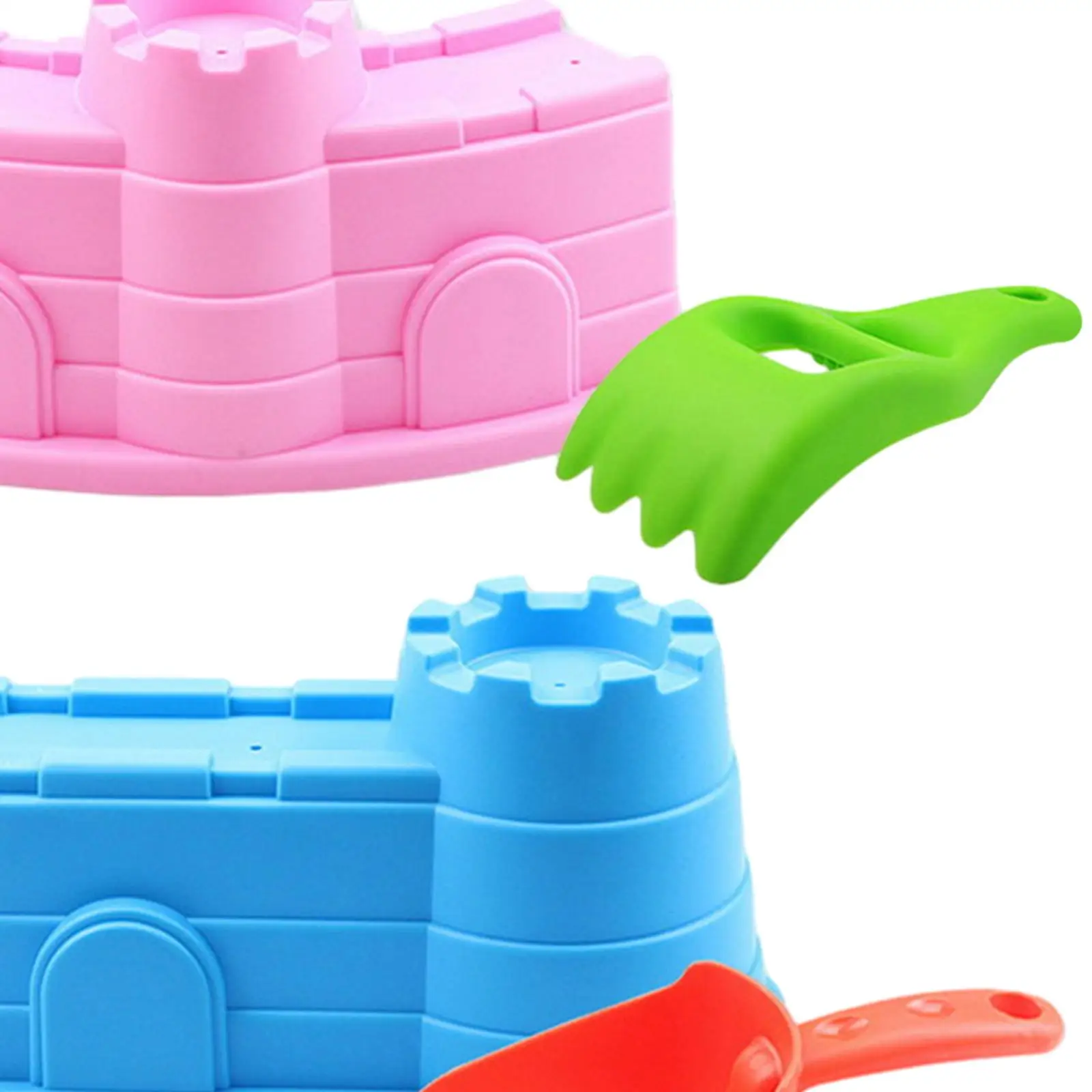 Kit di costruzione del castello Giocattoli interattivi modello neve per ragazze Ragazzi Sport invernali