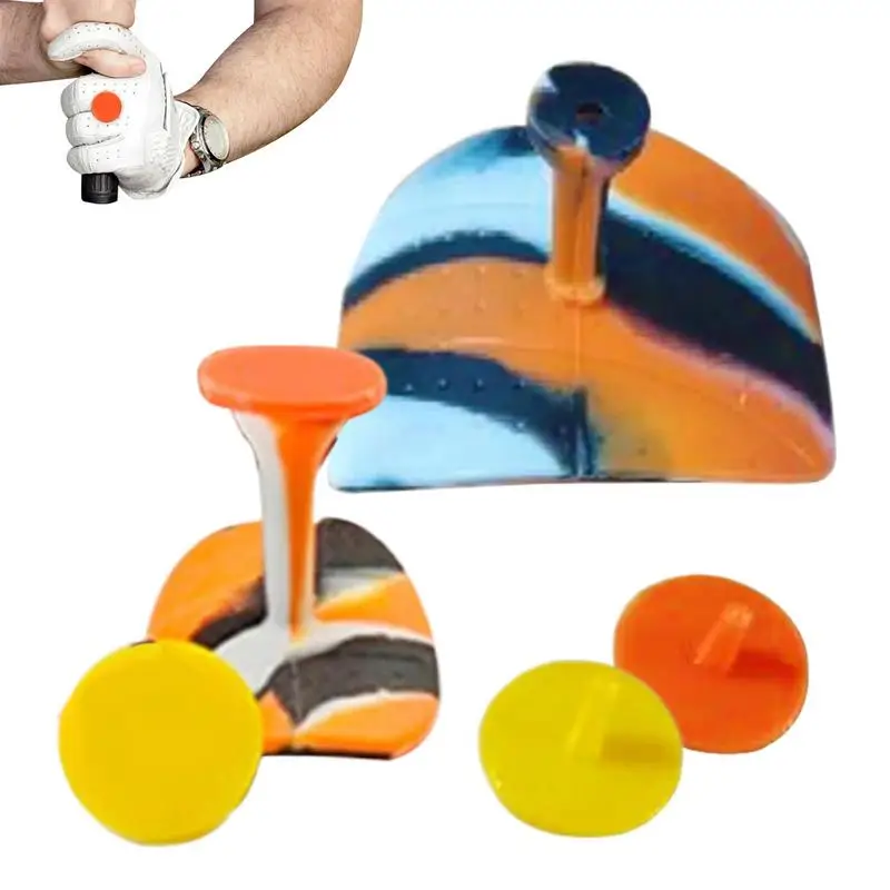 

Golf Grip Friction Stickers Golf Anti Slip Finger Tape Silicone Grip Pad Golf Grip Alignment Tool with Golf Training Accessories
