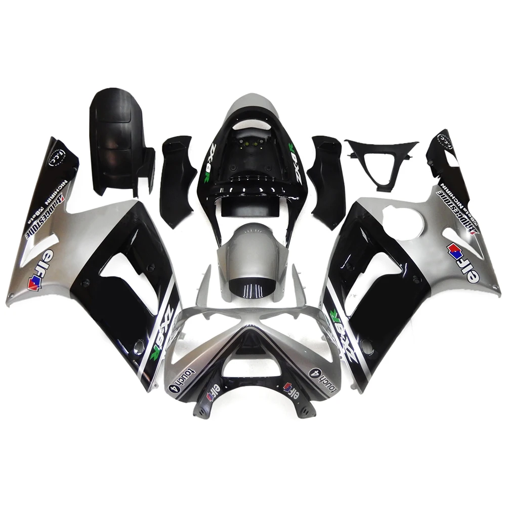 Motorcycle Fairing Kit ABS Plastic Injection Bodykits Full Bodywork Cover For Kawasaki Ninja 636 ZX6R ZX-6R ZX6R 2003 2004