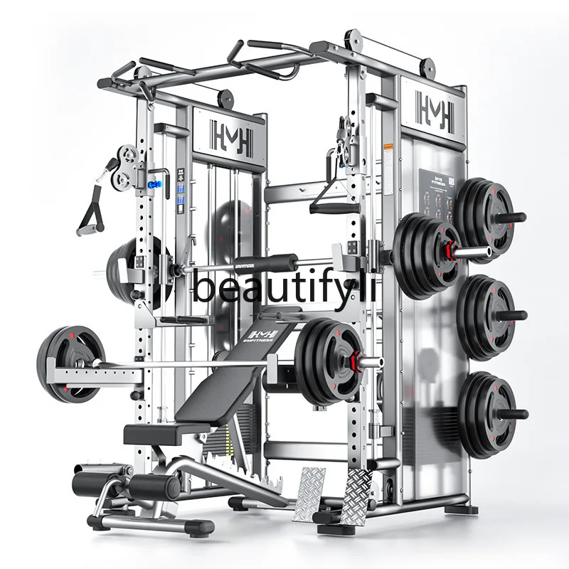 

Multifunctional Indoor Comprehensive Training Fitness Equipment Commercial Doorway Bench Press Squat Rack