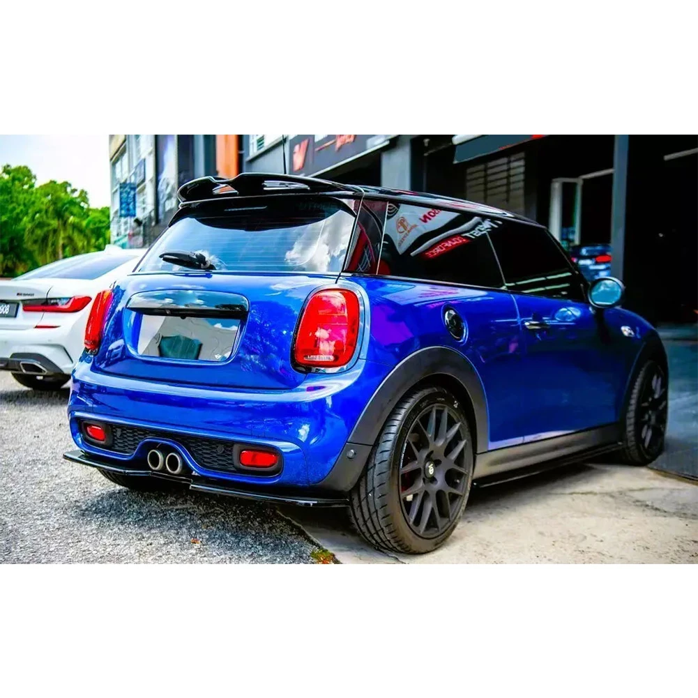 Rear Wing Compatible For Mini Cooper F55/F56 (2013-2018) Self-Adhesive Add-On Roof Spoiler Lips Aerodynamics Car Accessories