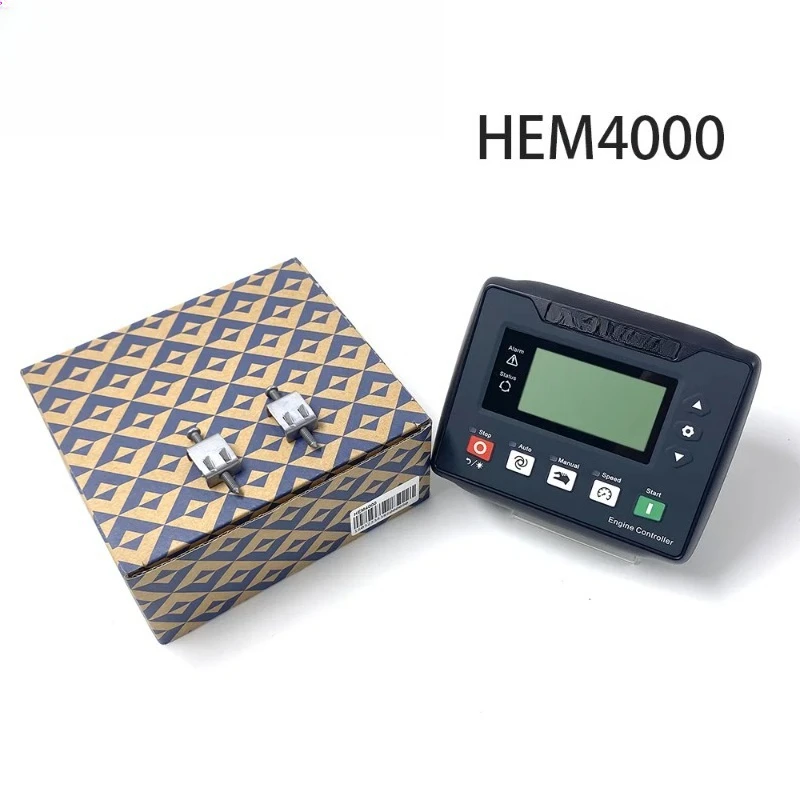 HEM4000 Generator Engine Controller Auto Start Stop LCD Display RS485 MODBUS Three Remote Control Module