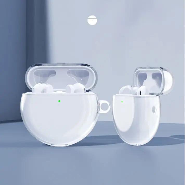 Transparent Case For Huawei Freebuds 4i 5i 3 4 5 Pro Pro2 Clear TPU Shockproof Protective Cover For Freebuds Earphones Shell