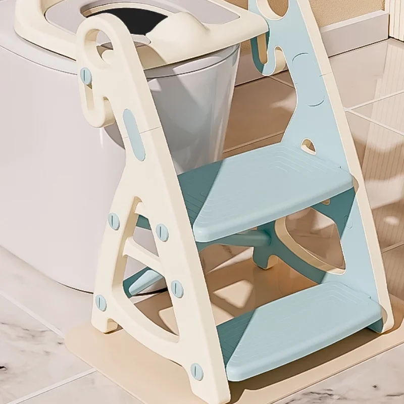 Steps sgabello per bambini-2 gradini sgabello da bagno antiscivolo per bambini sgabello da cucina rialzato aiutante per bambini e