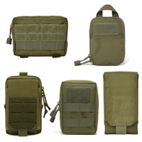 600D Oxford Outdoor Tactical Bag 600D Utility EDC Tool Accessory Waist Pack Phone Pouch Hunting Bag Outdoor Equipment