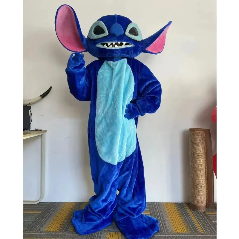 Party Requisiten Cosplay Lilo & Stitch Maskottchen Werbung Kostüm Tier Karneval Feier Bühne Kostüm Party Cosplay Kostüme