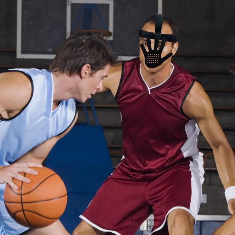 Basketball Defensive Masque Face Guarding Basketball Defensive Masque Guard Shooter Jump Eye-Blocking Masque ﻿