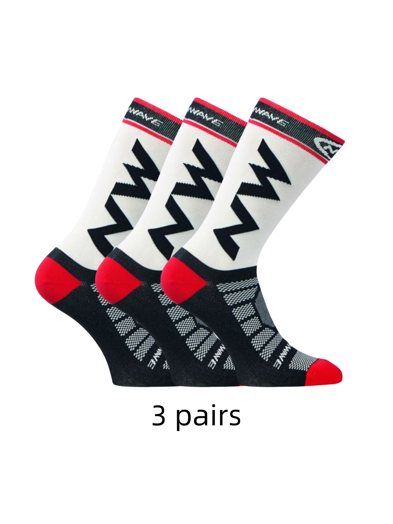 3 pairs of NW cycling anti-skid sports socks and football socks