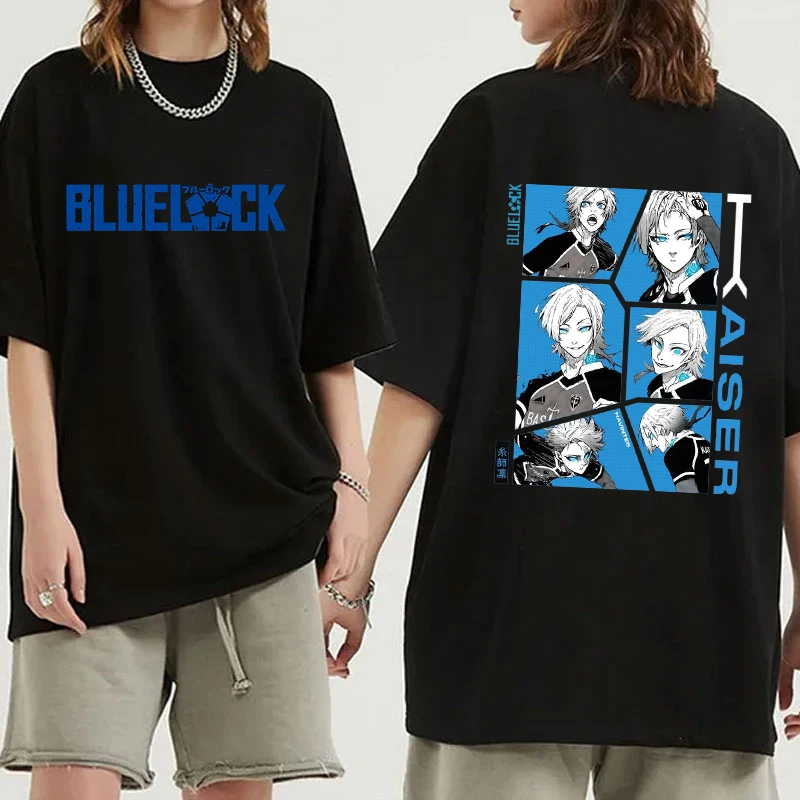 

Hot Anime BLUE LOCK Printed T-Shirts For Women Men Summer Short Sleeve Tee Shirts Round Neck Casual Summer Unisex Tops