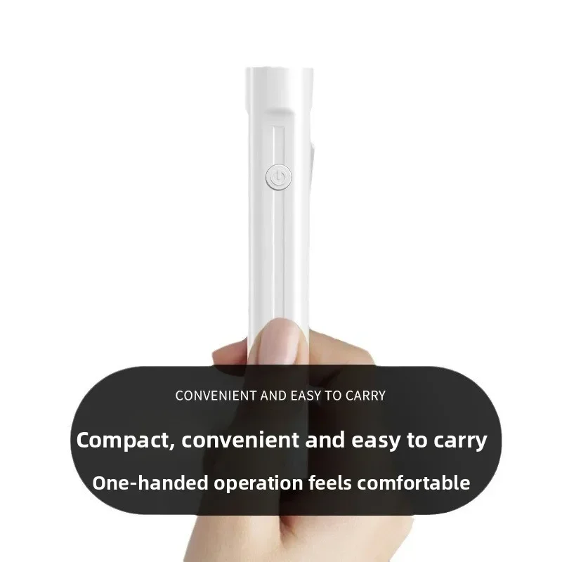 Handheld manicure one-word light Small portable manicure light Phototherapy machine Power storage mini nail piece Suitable for