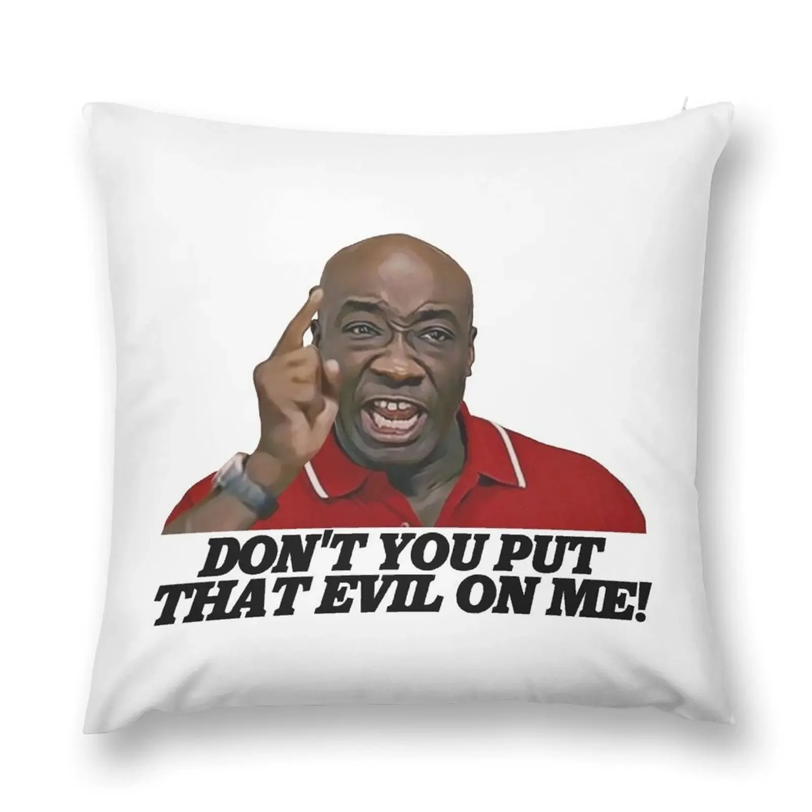 

Don't You Put That Evil On Me, Ricky Bobby! Throw Pillow Cushions Decorative Cushion pillow