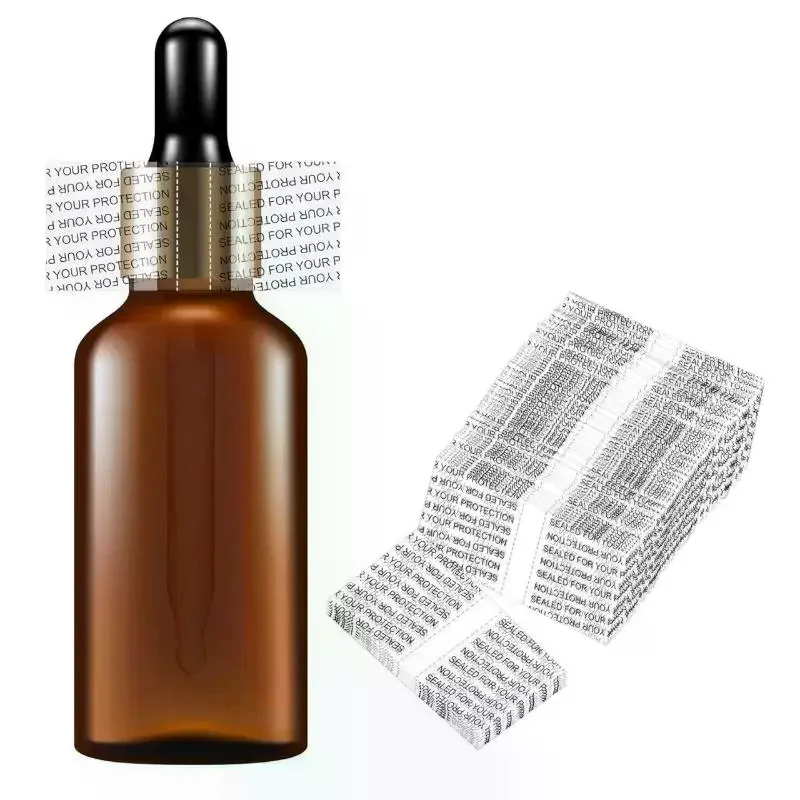 200Pcs Printed Transparent Heat Shrink Bottle Sealing Bands Food Safe for Small Business Drink Jam Product Packaging