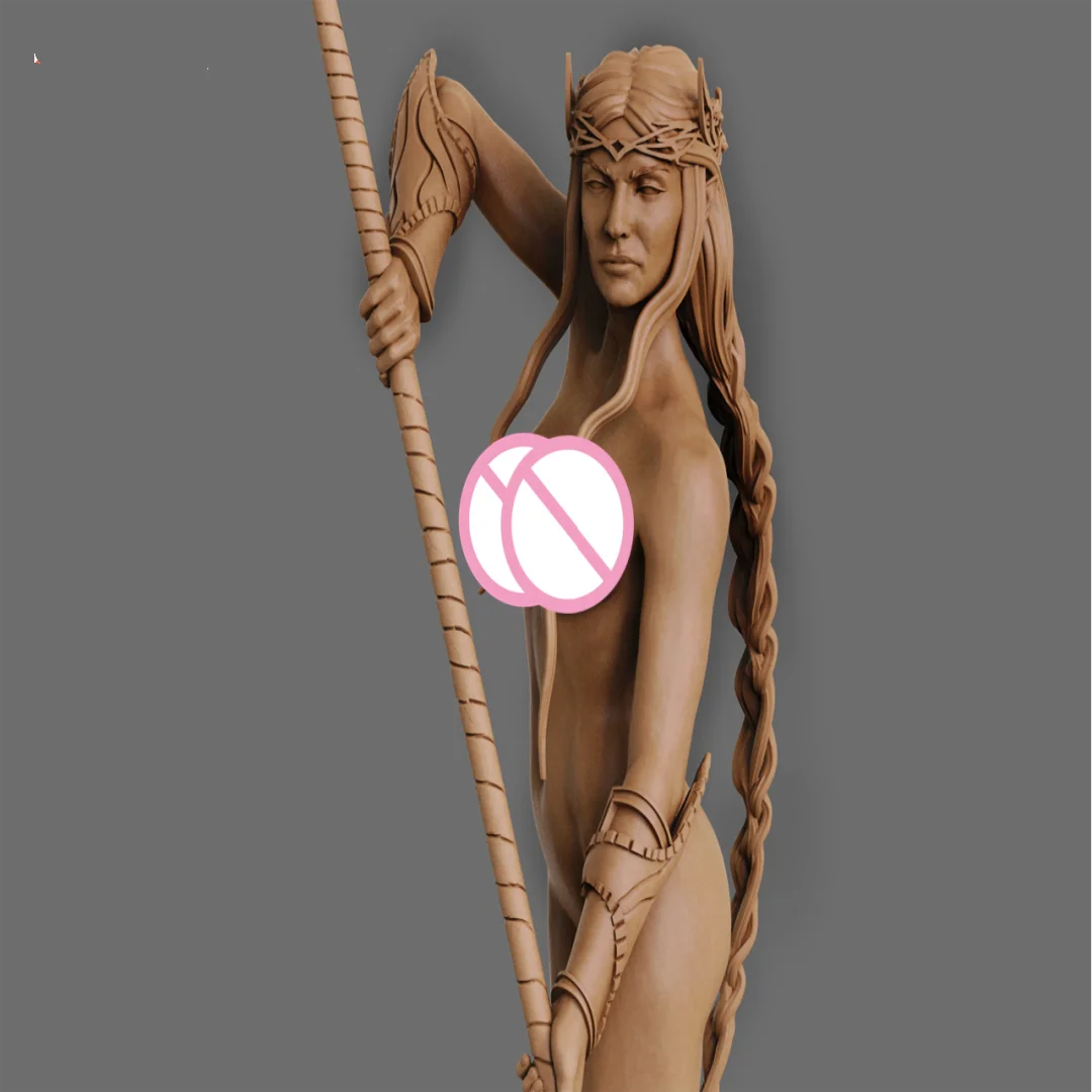 Galadriel Nsfw DIY Figurki z żywicy Model Kit Skala 1/24 75mm Niepomalowane Niezmontowane Zabawka 3D