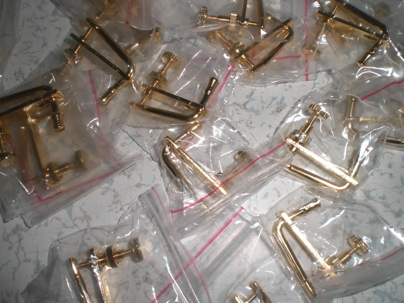 60 PCs Violin String Adjuster 3/4 to 4/4 Hook Style